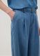 Light blue wide-leg denim trousers in pure lyocell_3