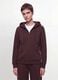 Brown cotton-blend regular-fit hoodie_2