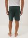 Green cotton-blend regular-fit pyjama shorts_2