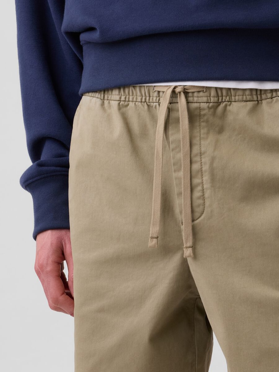 Stretch cotton shorts_3