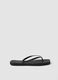 Black flip-flops with glitter straps_0