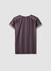 Black boys&rsquo; sporty T-shirt with vertical stripes and Jeep logo_4