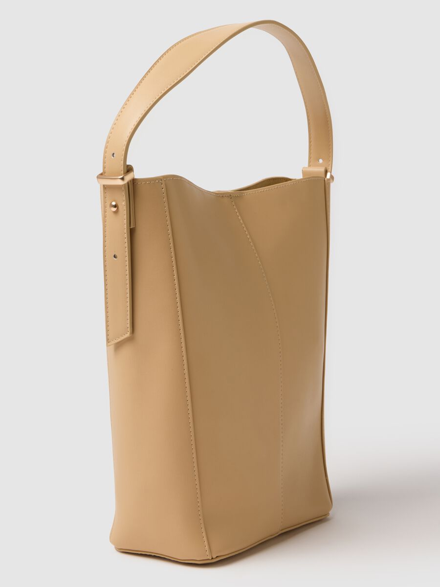Borsa a secchiello beige_2