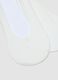 Two-pack white invisible cotton blend socks_1