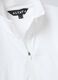 White ALTAVIA COURT full-zip sweatshirt in stretch technical fabric_5