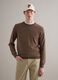 Brown Sweater in Pure Cotton_3