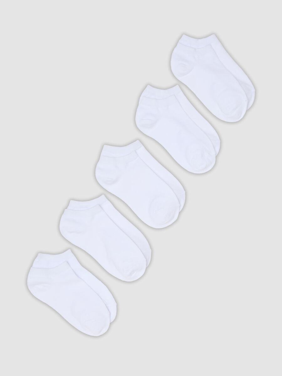 5-pack of white organic cotton socks_0