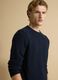 Blue pure cashmere regular-fit jumper_1