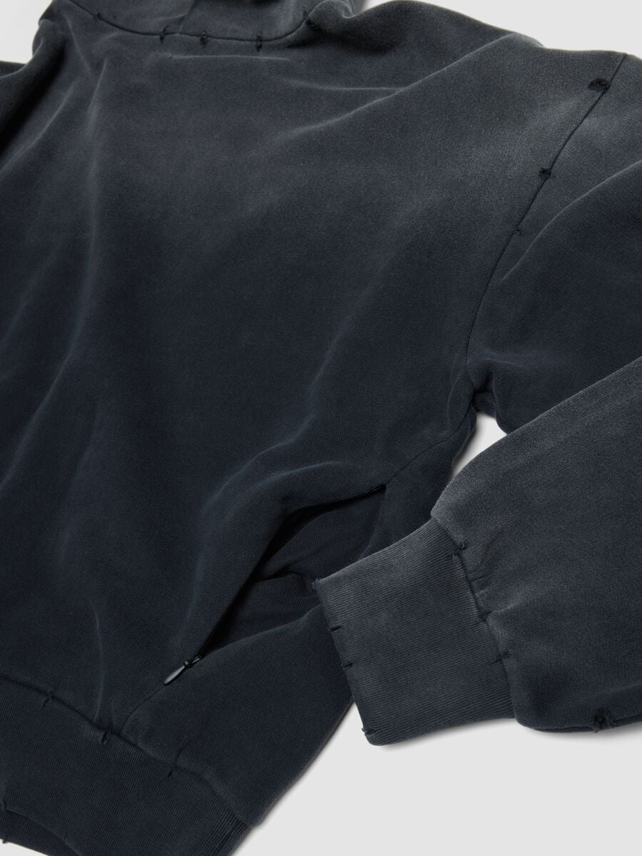 Sunfaded Black Hoodie_6