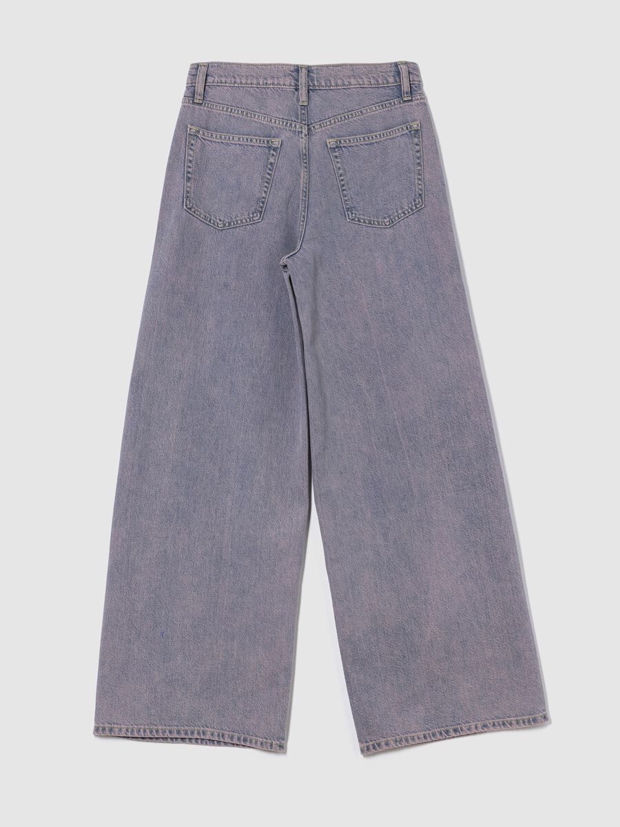 Wide-leg trousers in Lyocell and cotton_7