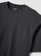 Grey pure cotton short-sleeve T-shirt in a relaxed fit_5