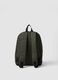 Green water-repellent backpack with front pocket_2