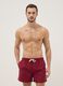 Red regular-fit swim shorts with drawstring_1