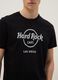 Black Hard Rock Cafe regular-fit pure cotton T-shirt_3