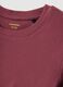 Red Stretch Cotton Slim Fit T-Shirt_5