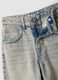 Light-wash pure cotton skater-fit denim jeans for boys_2