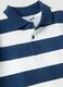 Multicoloured striped pure cotton polo for boys, regular fit_2