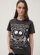 Black pure cotton Nightmare Before Christmas T-shirt_2