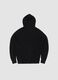 Black Ribbed Knit Hoodie_5