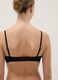 Black stretch cotton bra with thin straps_4