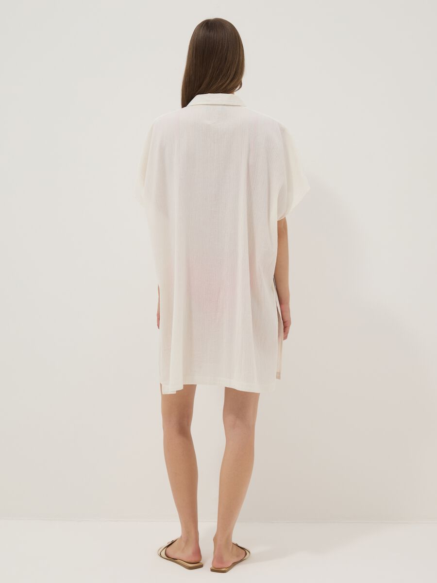White pure cotton kaftan_3