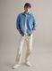 Light wash pure cotton shirt_1