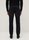 Black slim fit stretch cotton jeans_2