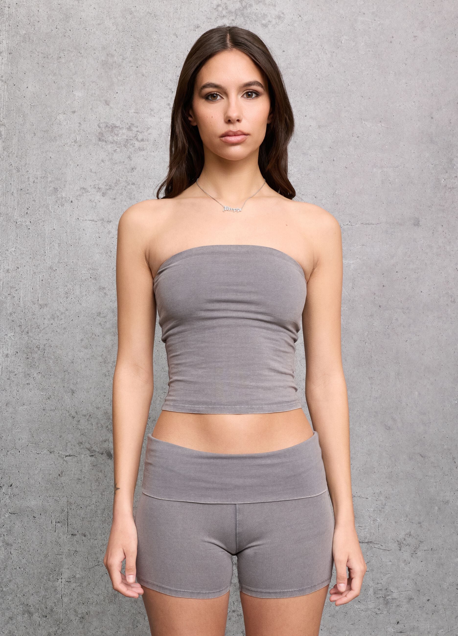 Tube Top Vintage Grey