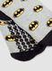 2-pack Batman print stretch organic cotton non-slip socks_1