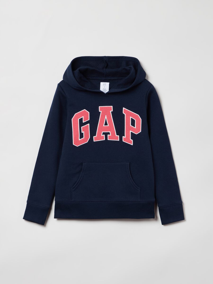 Felpa con cappuccio e logo GAP_0