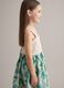 Pure cotton dress with crochet details and floral print_2