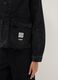 Girl's pure cotton black jacket regular fit_2