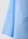 Sky-blue pure cotton shirt with eyelet embroidery, regular fit_5
