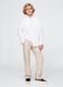 Trousers in linen and viscose_0