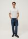 White pure cotton polo regular fit_1