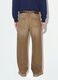 Brown pure cotton barrel-fit jeans_3