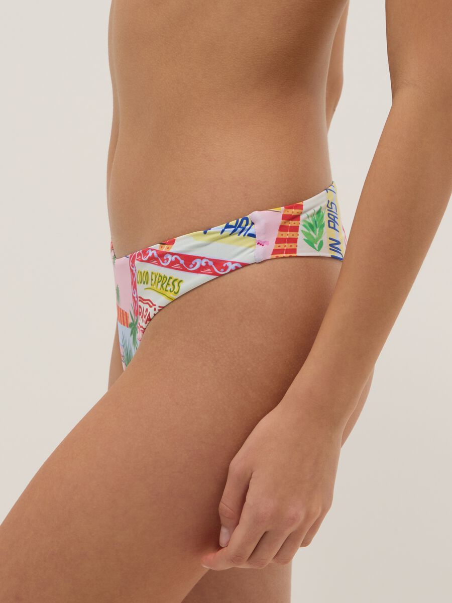Multicolour stretch bikini bottoms_3
