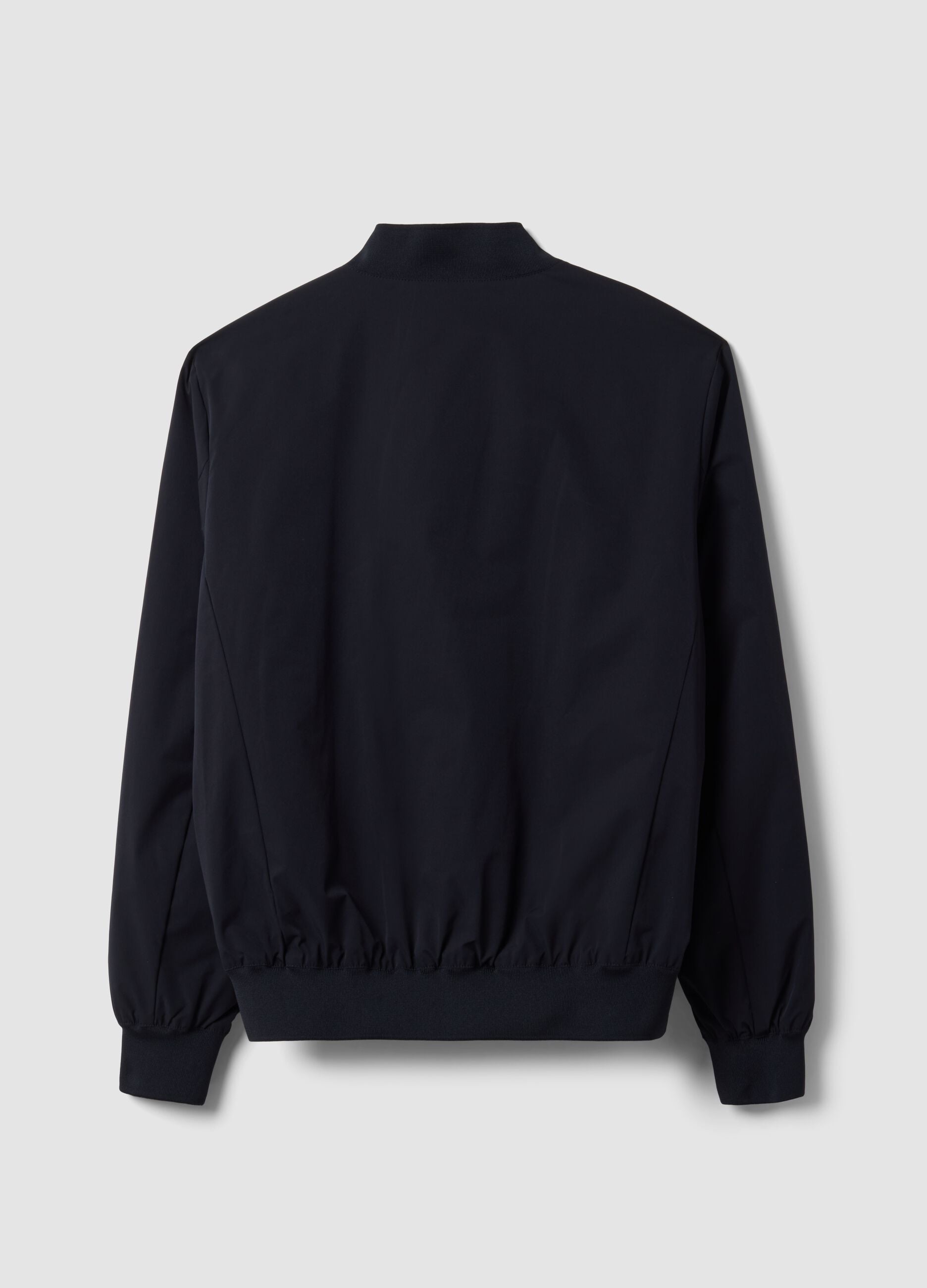 Blue regular-fit zip jacket