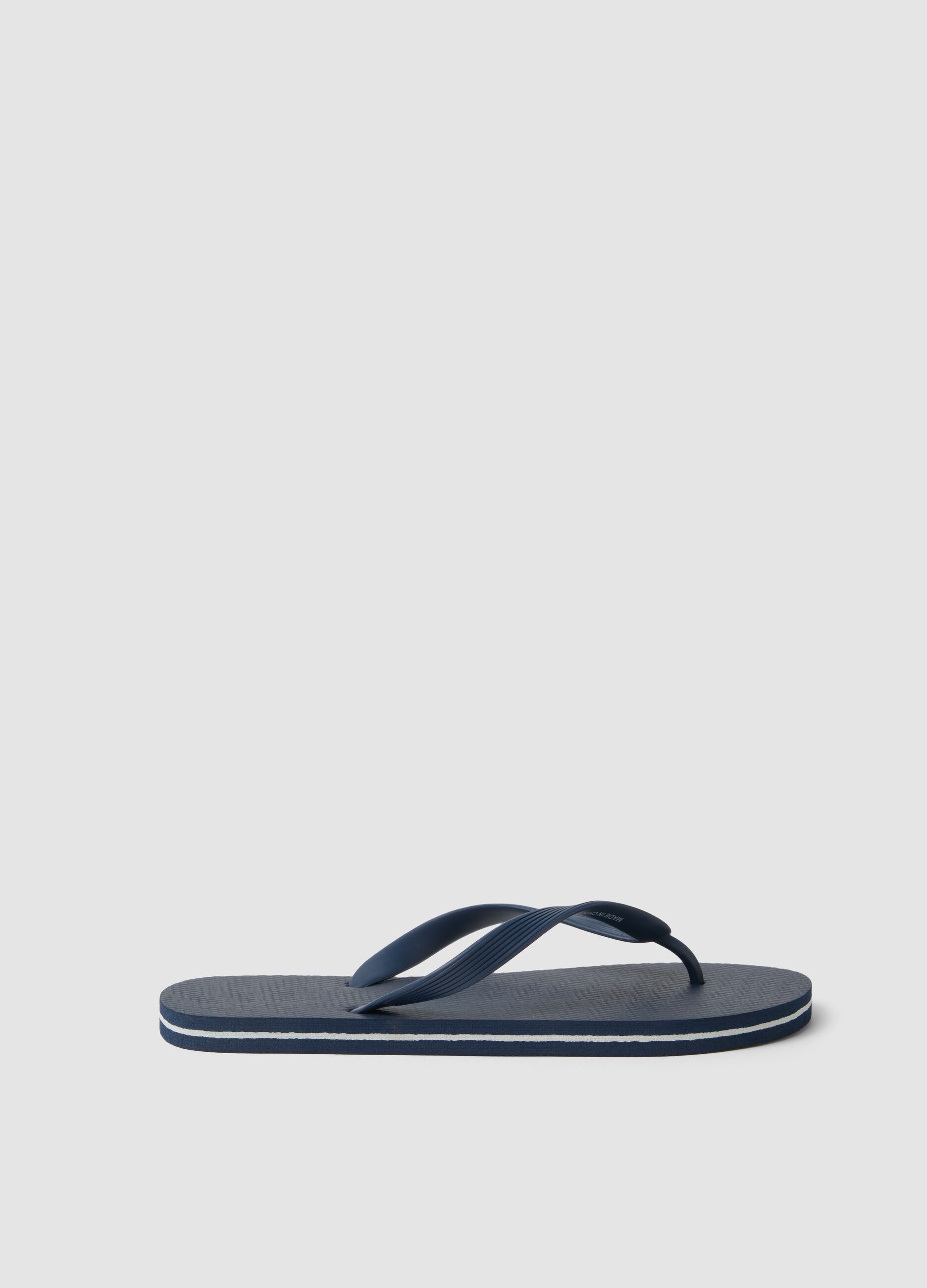 Blue flip-flops
