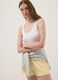 White ribbed stretch-cotton bodysuit with wide neckline_0