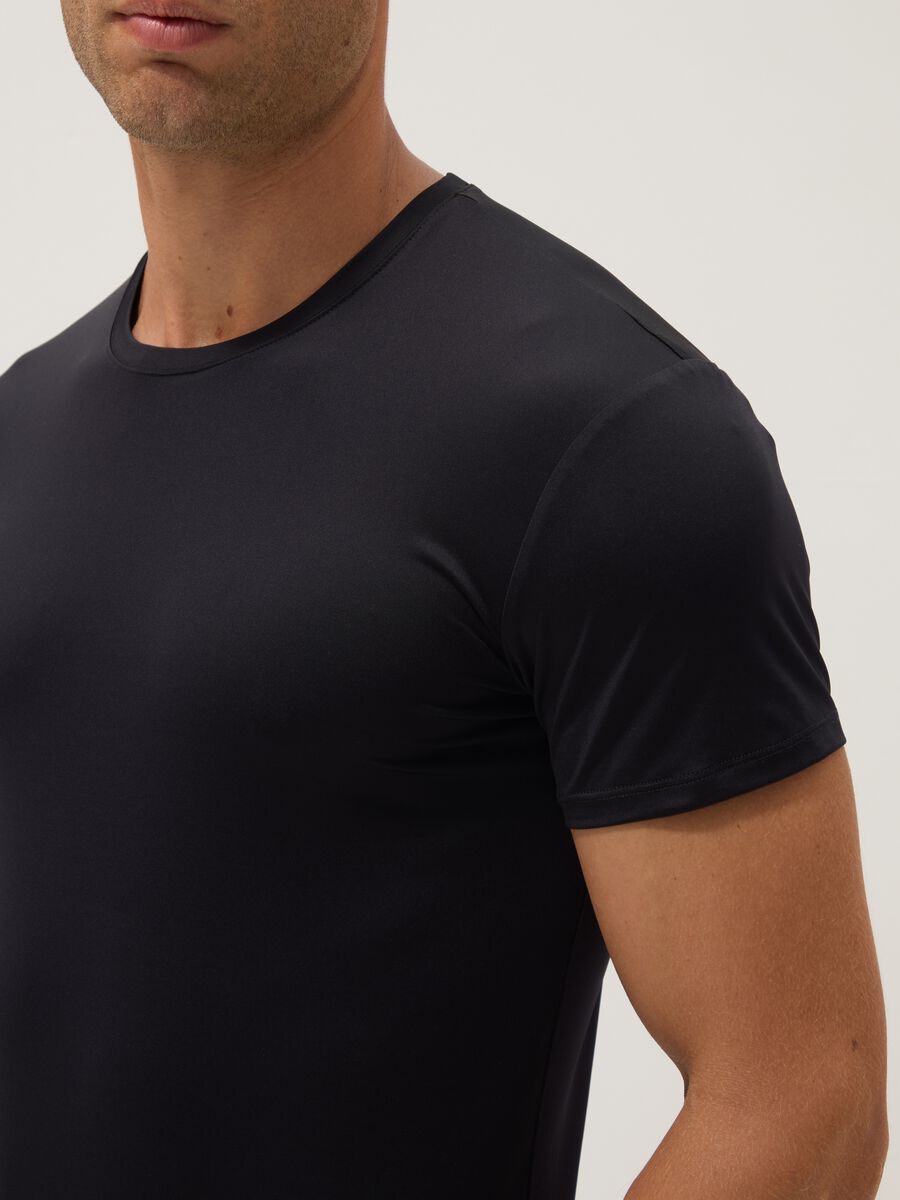 2-pack of blue stretch T-shirts_3