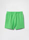 Green pure cotton children's shorts_1