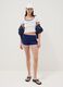 White short-sleeve stretch cotton T-shirt_1