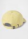 Yellow cotton baseball cap_1