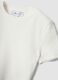 White ribbed fitted T-shirt in stretch cotton_5