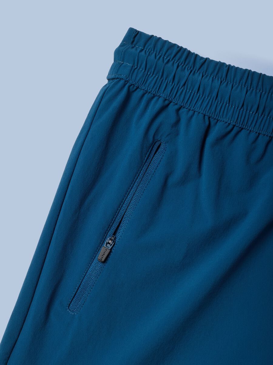 Shorts blu in tessuto elasticizzato ALTAVIA SAILING_6
