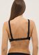 Black stretch bikini top with bow_2