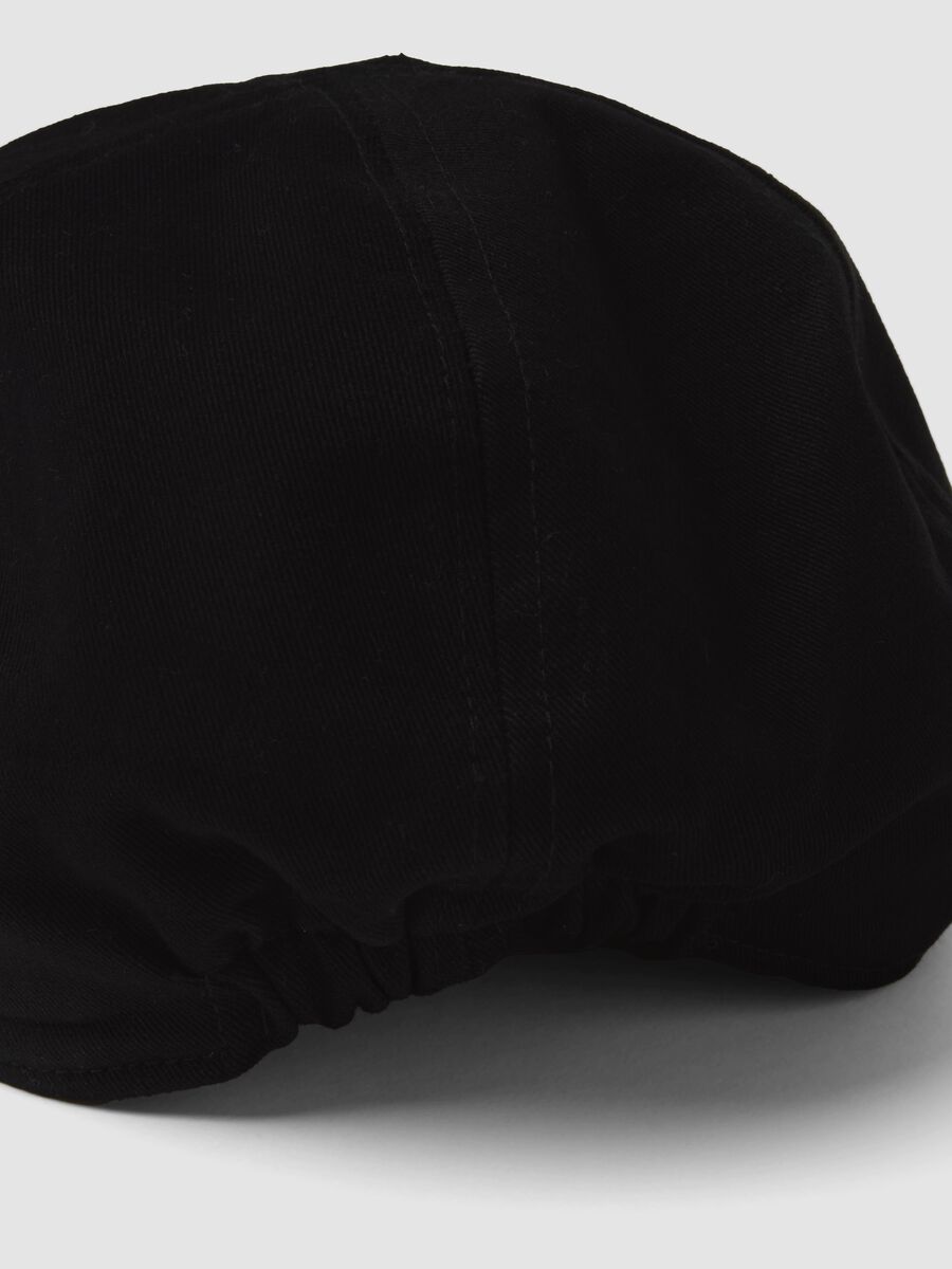 Coppola nera in puro cotone_2