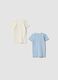 2-pack multicolour organic cotton T-shirts for babies and toddlers_1