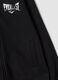 Girls&rsquo; black cotton-blend zip hoodie, regular fit_2